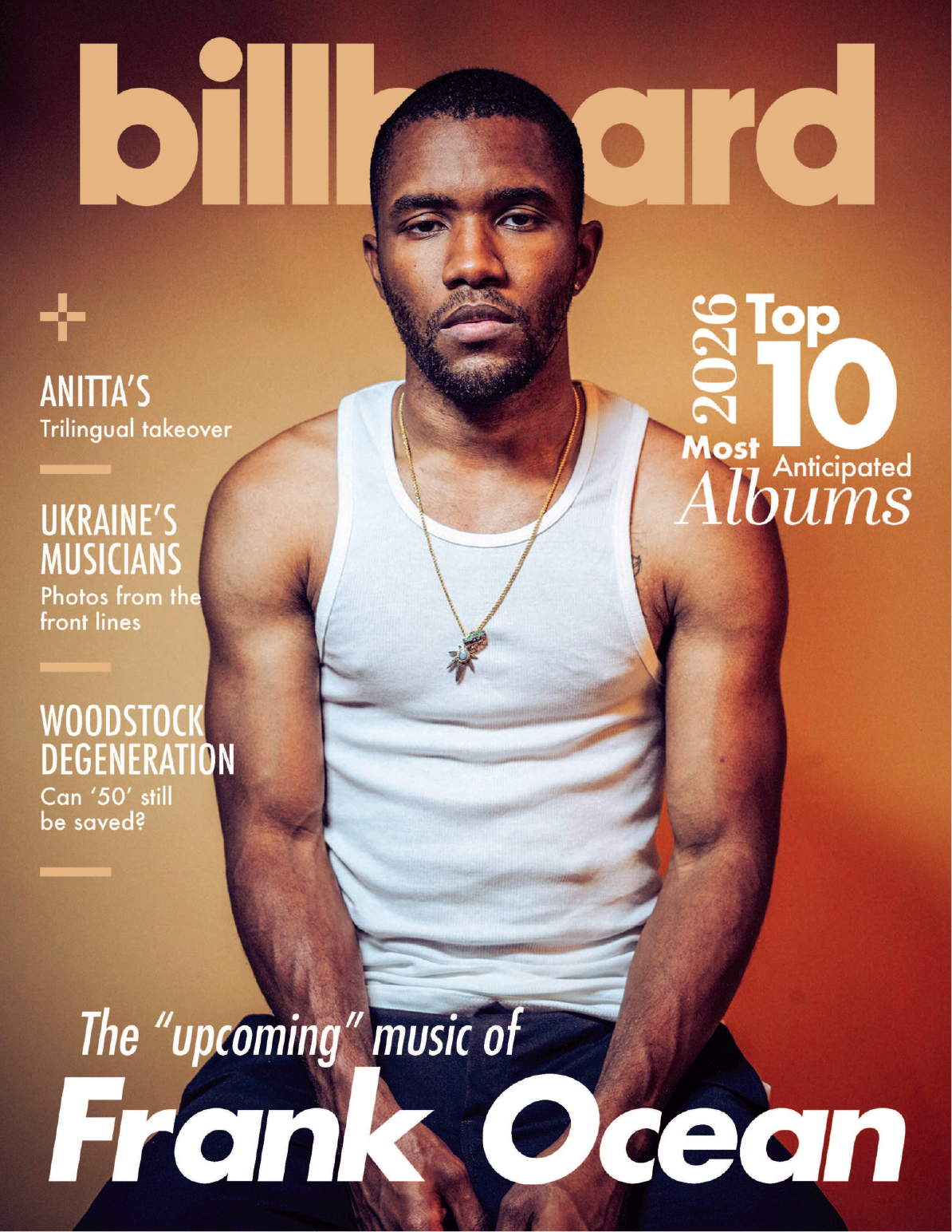 Magazine Cover: Billboard cover design